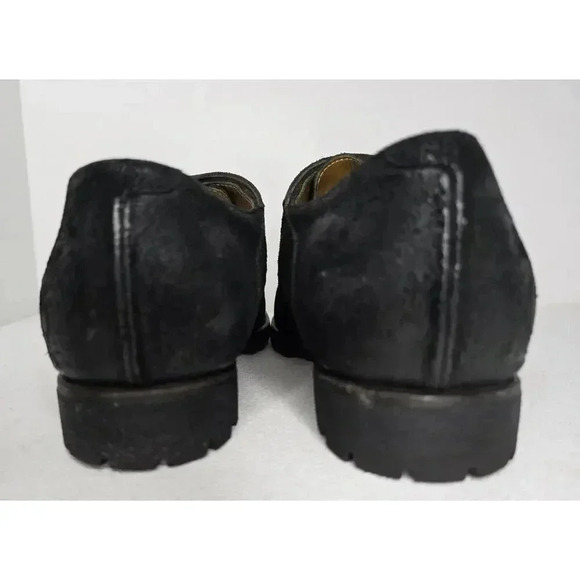 Men's Billy Reid Double Monk Strap Suede Dress Shoes SZ 8.5 Made in Italy - Picture 7 of 11